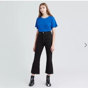 Levi’s Ribcage Cropped Flare 24x26